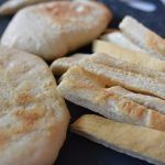 Pan de pita resultado final