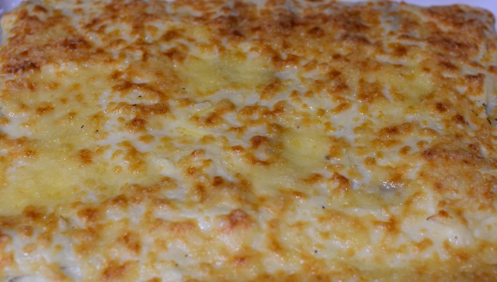 Canelones caseros al horno