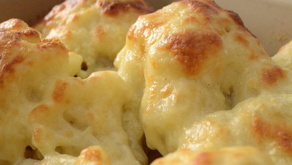 Coliflor gratinada al horno