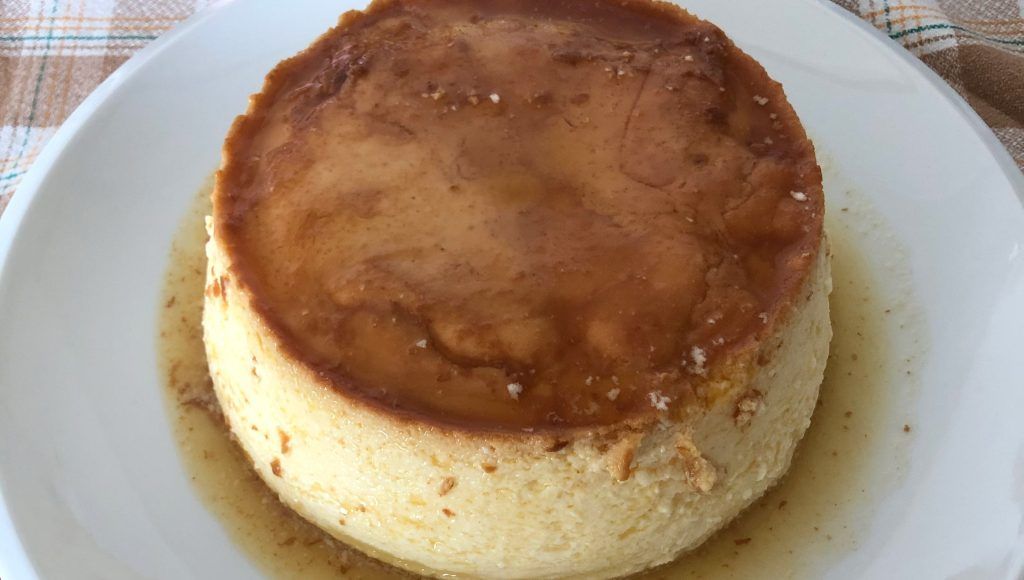 Flan de mascarpone bonito postre para invitados