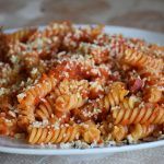 Salsa de tomate casera para pasta o macarrones