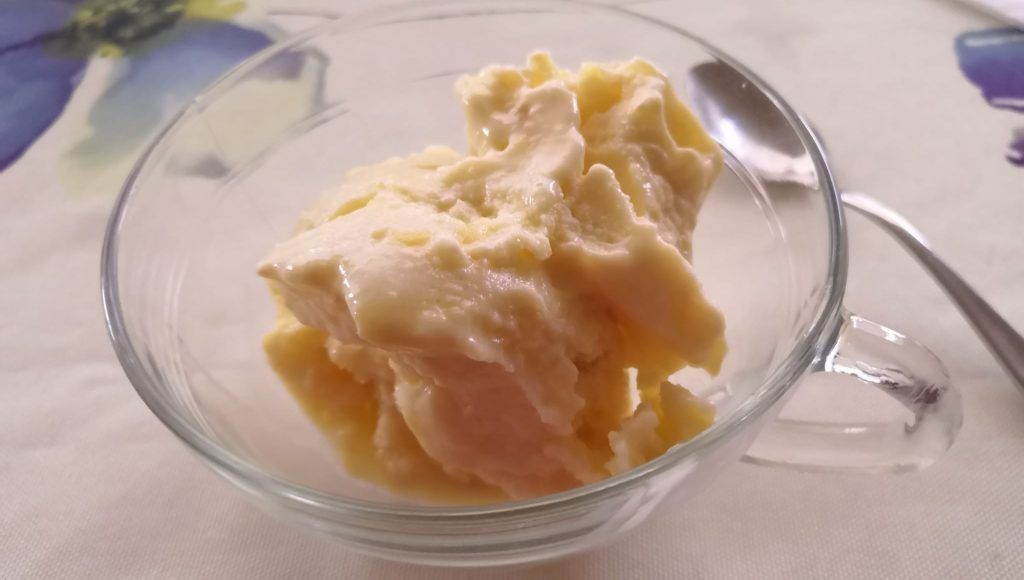 Receta de helado de piña y coco