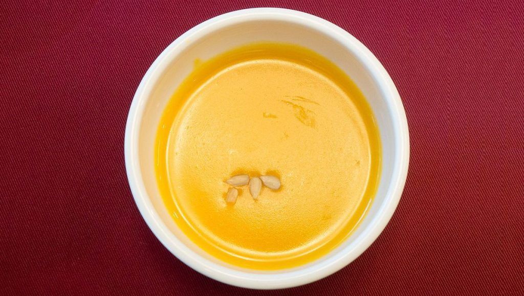 Crema de calabacin, patata y zanahoria
