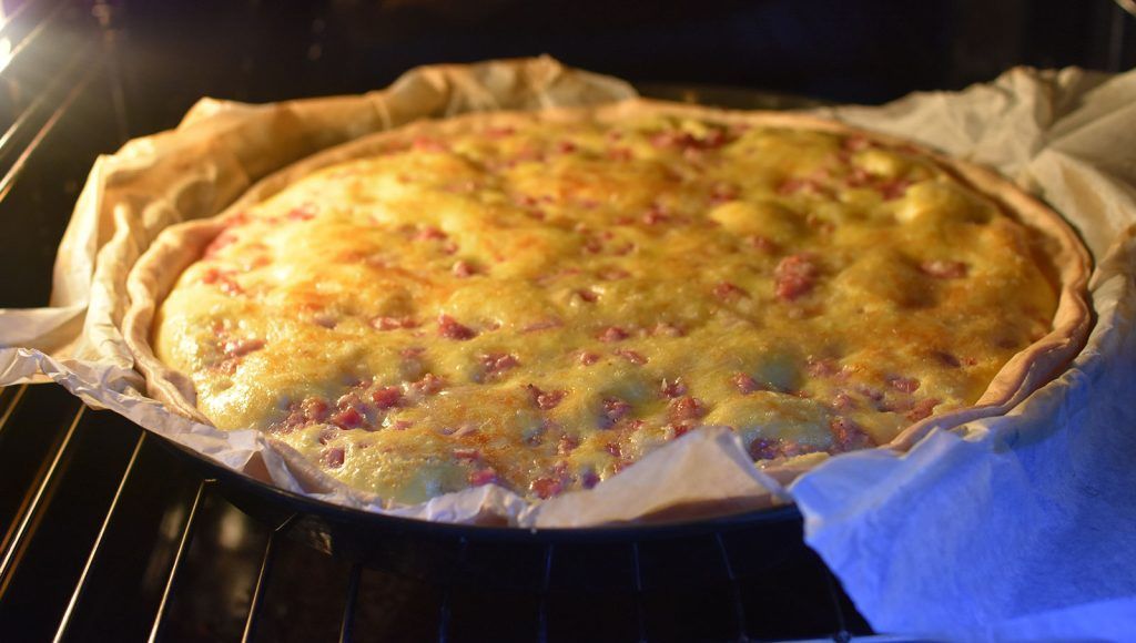 Quiche salchicha ingredientes distintos