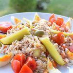Ensalada de arroz para el verano