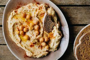 Hummus de garbanzos