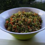 Ensalada Rápida De Brócoli, Zanahoria, Hinojo Y Manzana