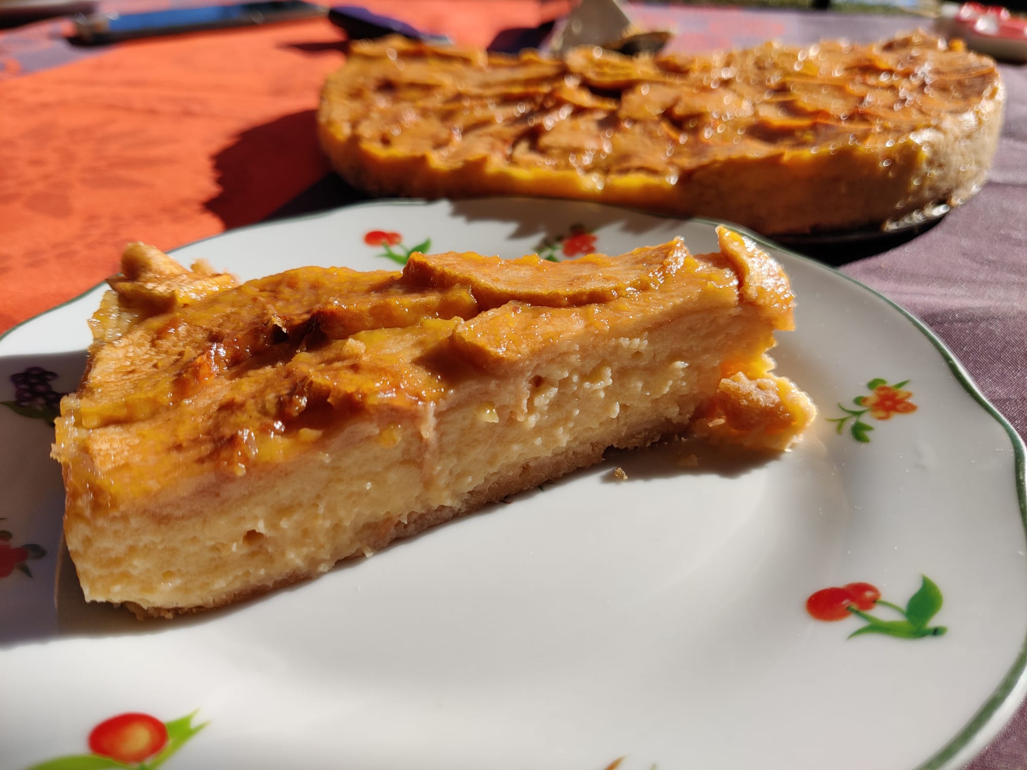 Tarta de manzana sencilla
