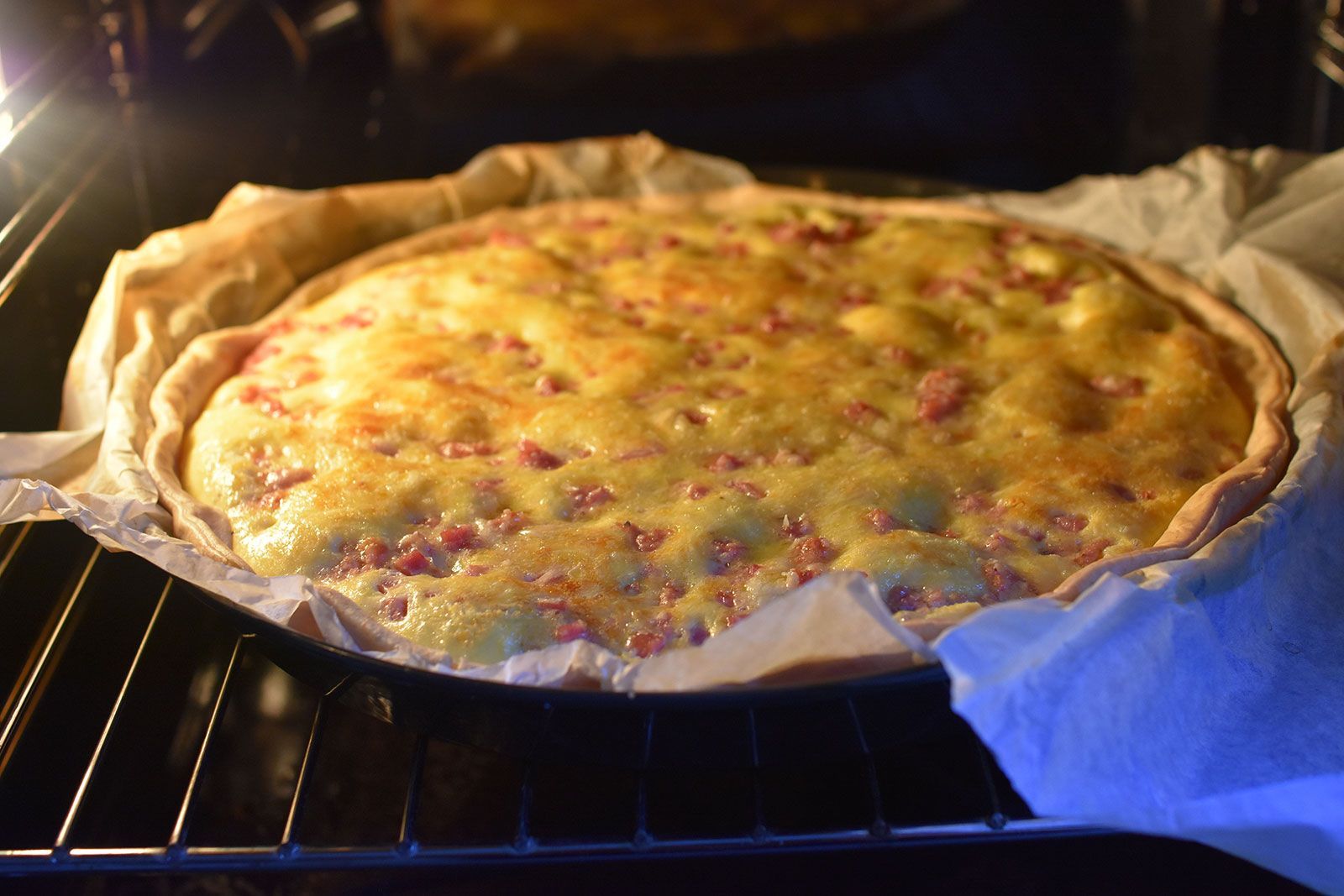 Quiche salchicha ingredientes distintos