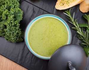 Crema de espárragos trigueros y zanahoria
